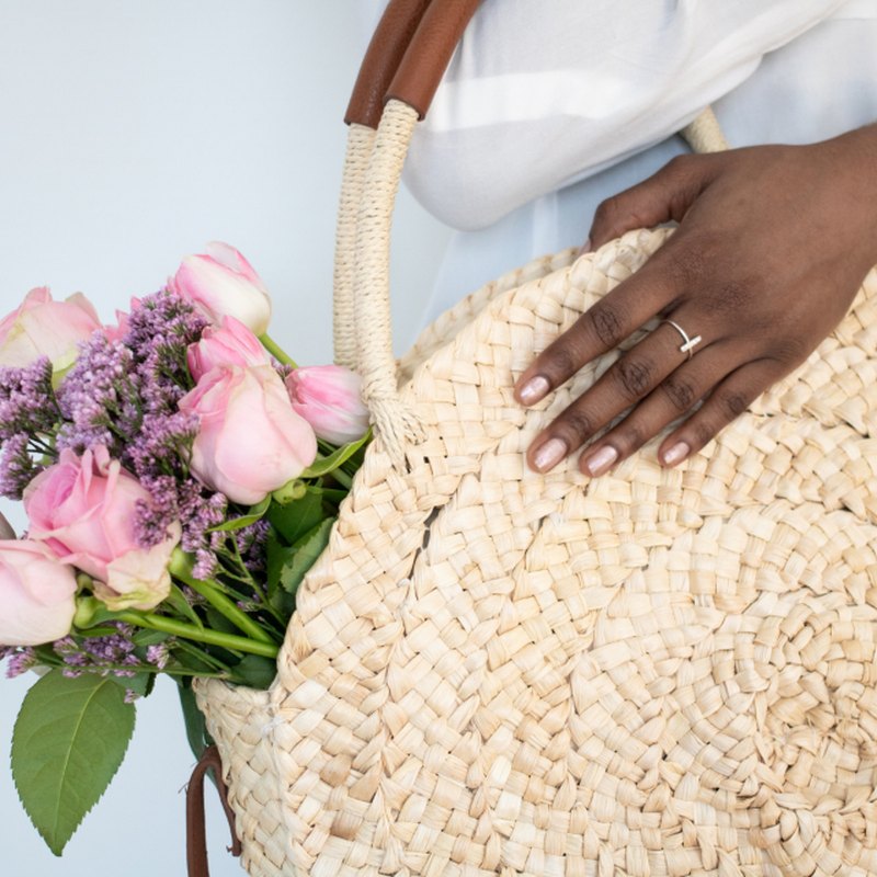 Vegan Leather Tote Bag